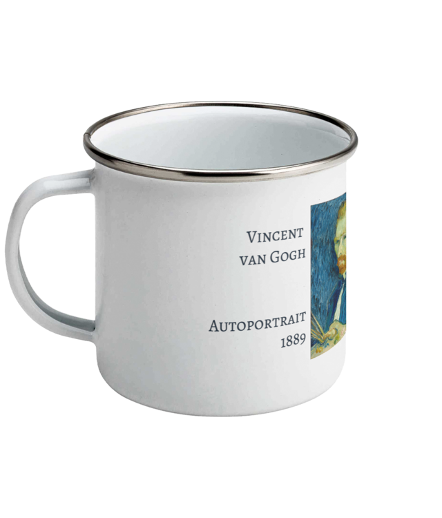 Vincent van Gogh - Autoportrait 1889 | Cana Emailata