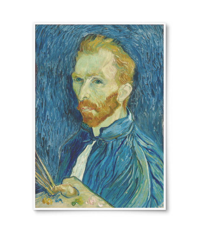 Self portrait - Vincent van Gogh William Turner | A4 Portrait