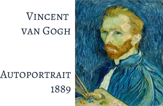 Vincent van Gogh - Autoportrait,1889