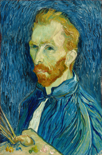 Vincent van Gogh - Autoportrait, 1889 