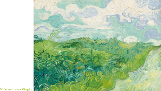 Vincent Van Gogh - Champs de ble vert, 1890 | 