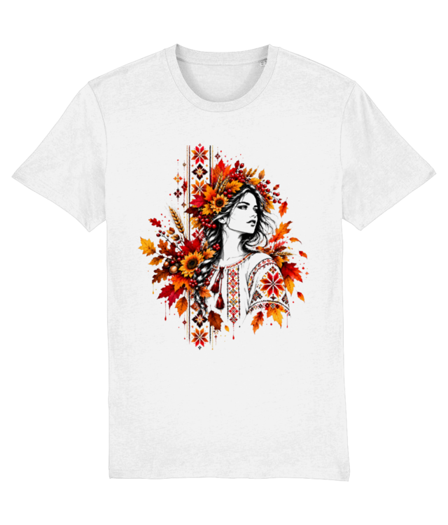 Portret autumnal cu motive tradiționale românești. Creator 2.0 STTU169