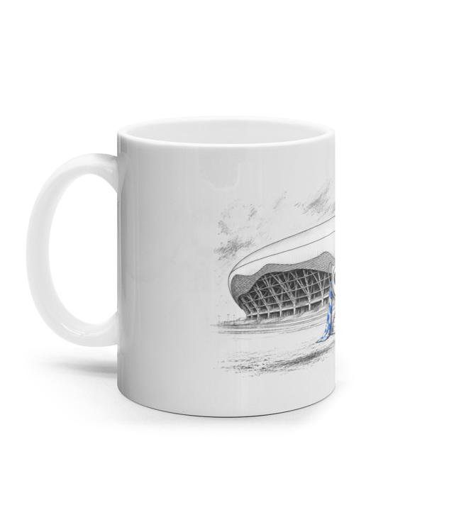 Templul si Coroanele Cana Ceramica Alba