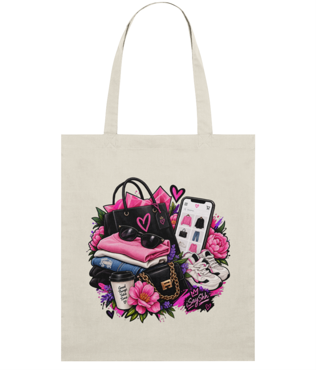 Girl Power Light Tote Bag