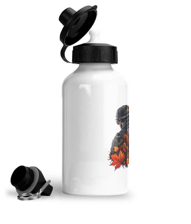 cozy autumn Bidon Sport Din Aluminiu Cu Carabina