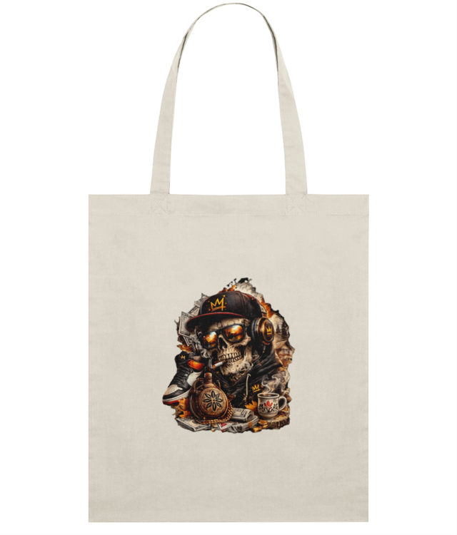 new look skeleton Light Tote Bag