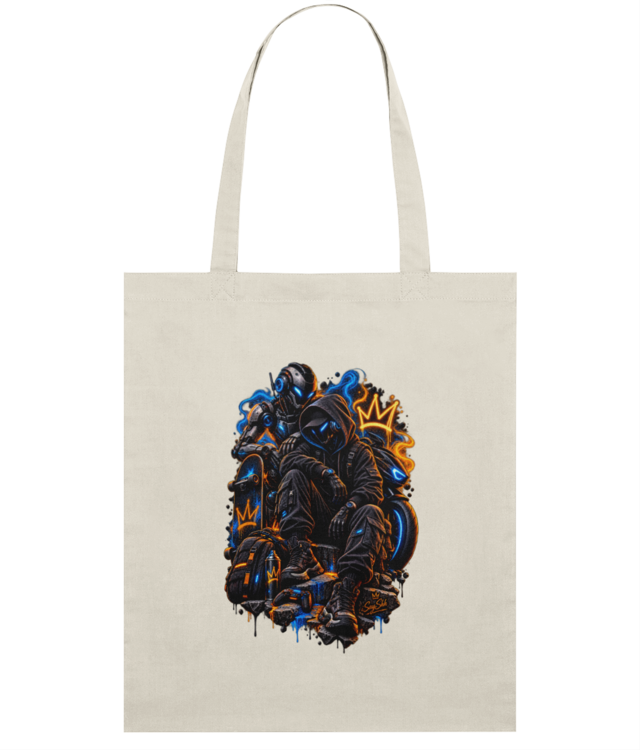 robo time Light Tote Bag