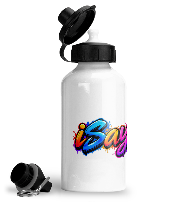 iSayShh 1.1 Bidon Sport Din Aluminiu Cu Carabina