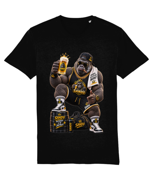 Tricou BORFAȘII – SANDU  Muncă. Disciplină. Bere! Crafter