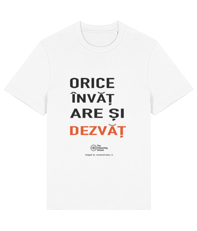 Orice învăț are și dezvăț · alb Sparker 2.0