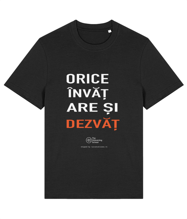 Orice învăț are și dezvăț · negru Sparker 2.0