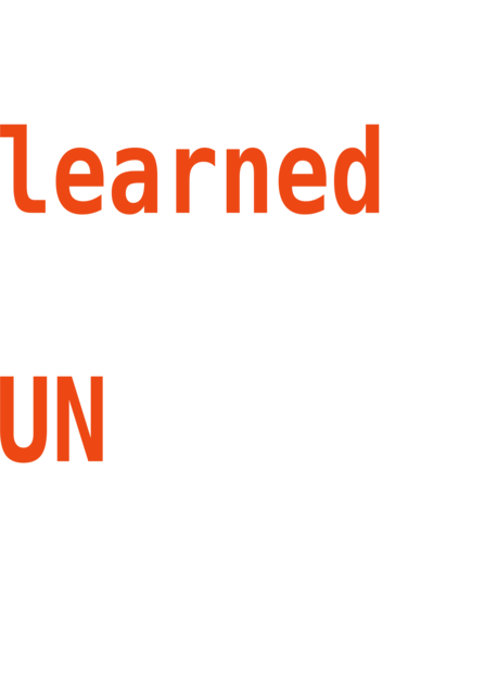 What is learned can be UNlearned · negru