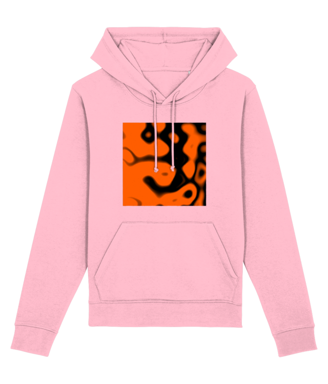 Retro Liquid Pattern (Orange & Black) Drummer 2.0 STSU168