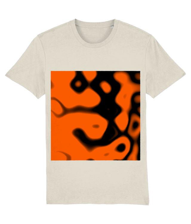 Retro Liquid Pattern (Orange & Black) Creator 2.0 STTU169