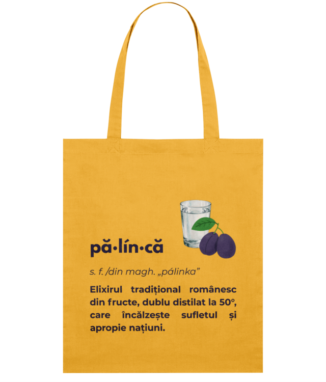 Definiție „Pălincă” – Dicționar de Cuvinte din Ardeal Light Tote Bag