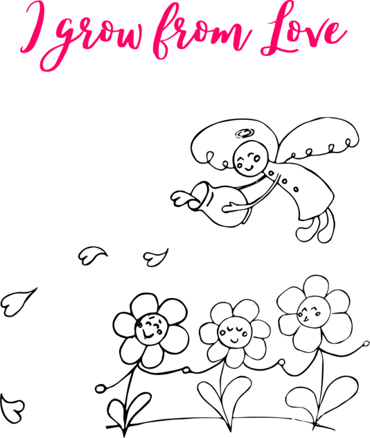 I grow from LOVE