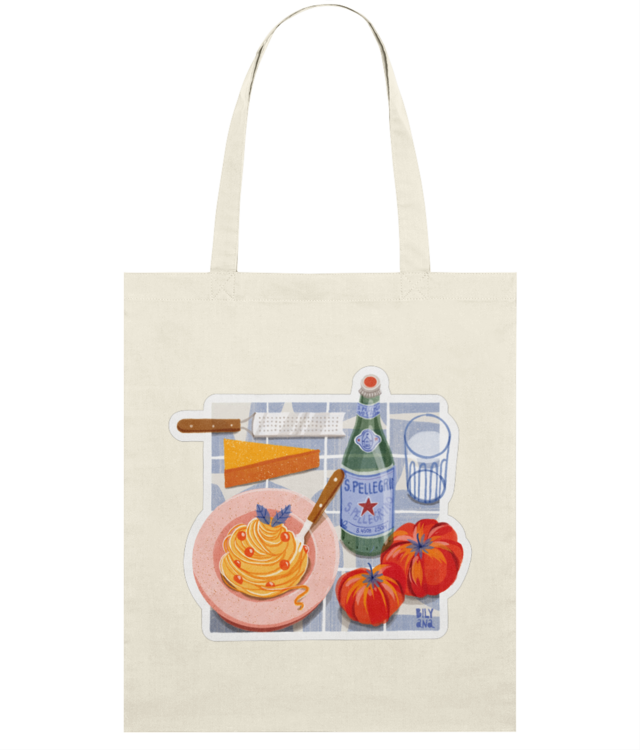 Pasta Lover Light Tote Bag