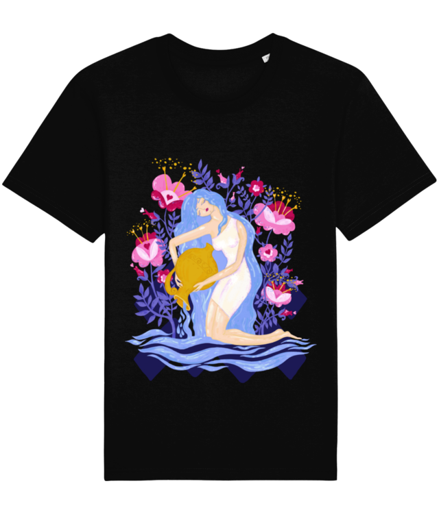 Aquarius Tricou Unisex de Bumbac Essential | Rocker