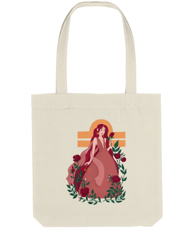 Libra Sacoșă Țesută De Bumbac Organic | STAU760