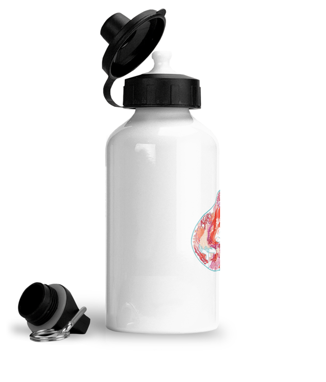 Coralia Bidon Sport Din Aluminiu Cu Carabina