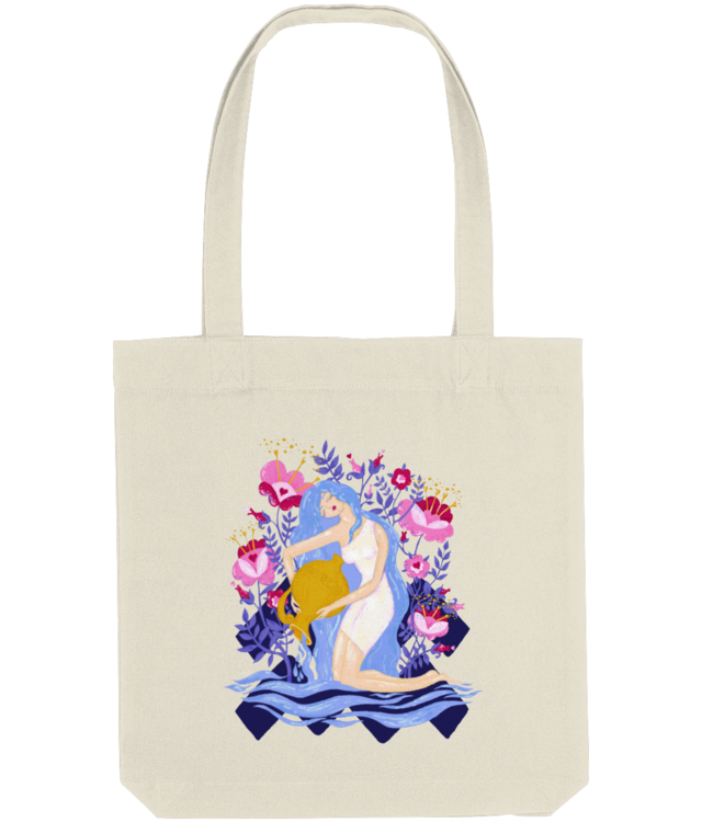 Aquarius Sacoșă Țesută De Bumbac Organic | STAU760