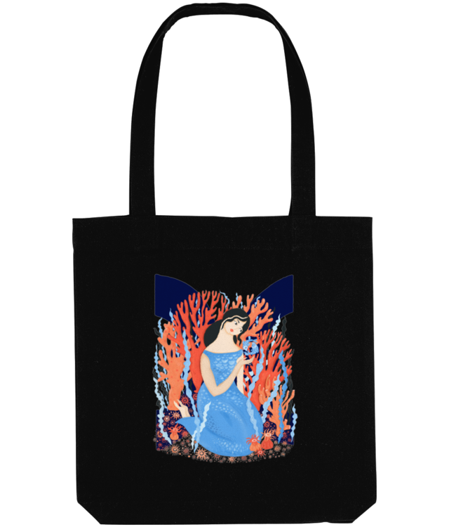 Pisces Sacoșă Țesută De Bumbac Organic | STAU760