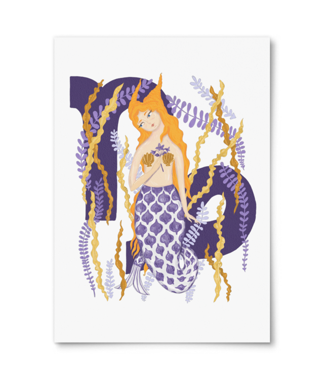 Capricorn Giclée Fine Art - Portrait | William Turner