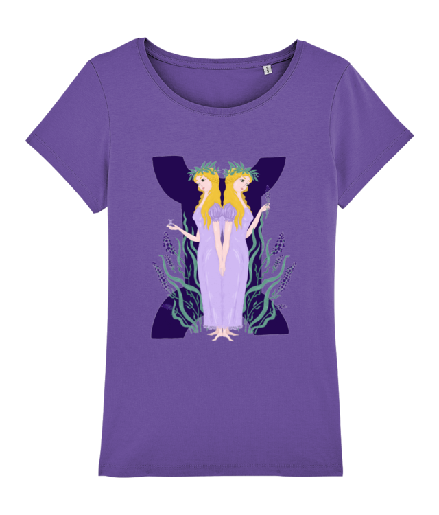 Gemini Tricou Femei De Bumbac Premium | Muser