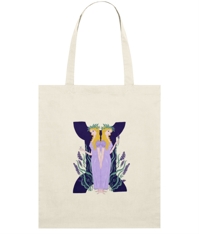 Gemini Sacoșă Subțire Țesută De Bumbac | STAU773