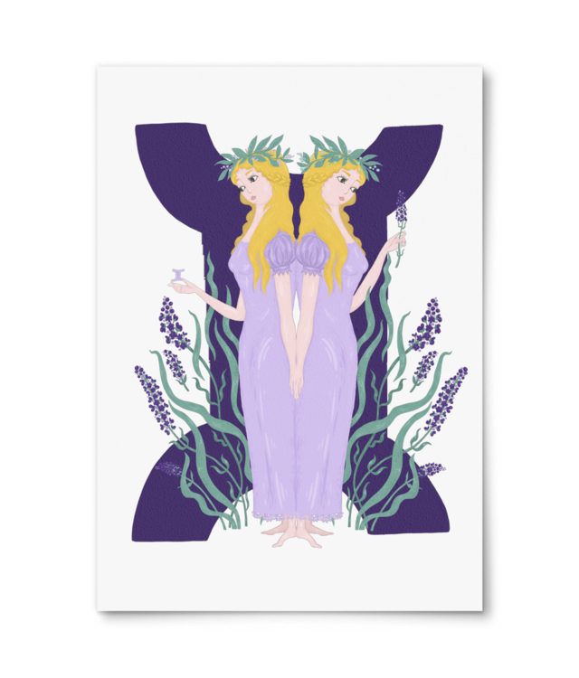 Gemini Giclée Fine Art - Portrait | William Turner