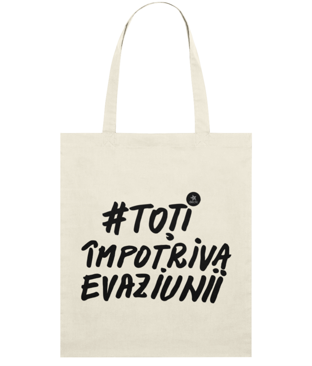 #ToțiÎmpotrivaEvaziunii Light Tote Bag