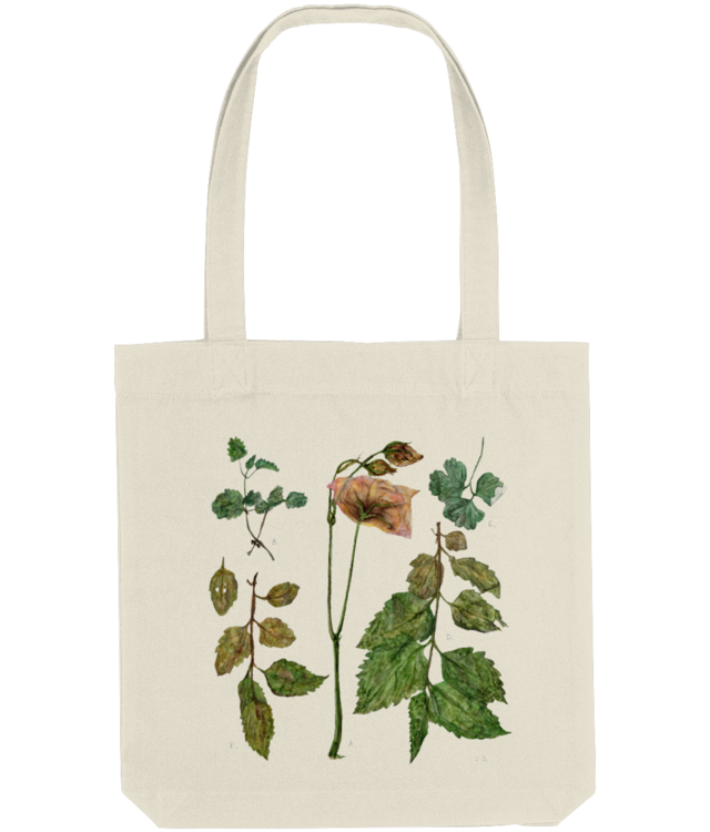 Flowers, Sacoșă Țesută De Bumbac Organic | STAU760