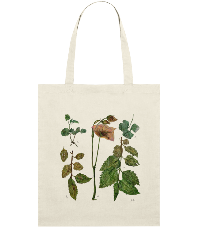 Flowers Sacoșă Subțire Țesută De Bumbac | STAU773