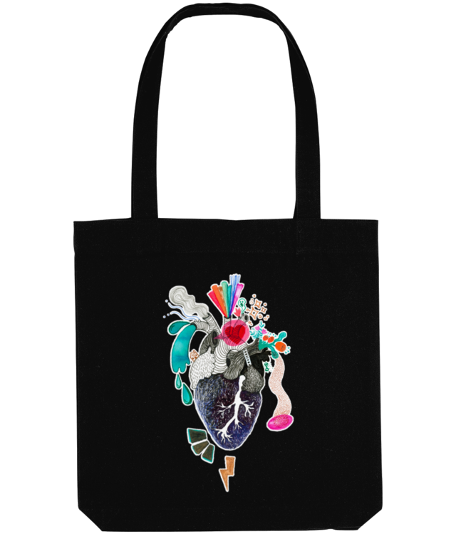 Heartexplodie Tote Bag