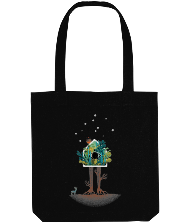 There is a place [black & navy] Tote Bag