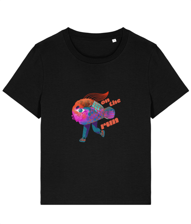 Fishy On The Run - tricou femei Stella Muser