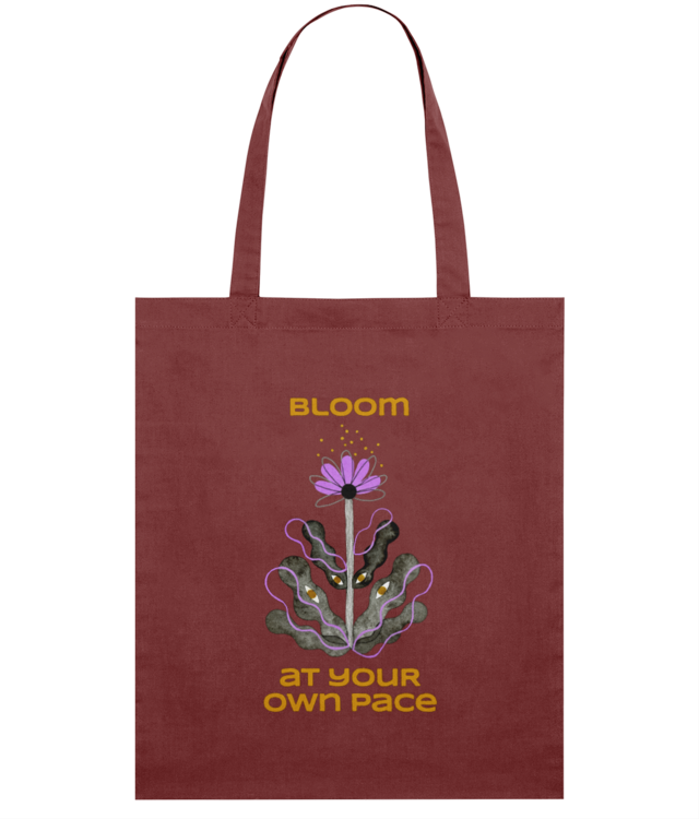 Dawn Dealers 1 - Bloom At Your Own Pace Light Tote Bag