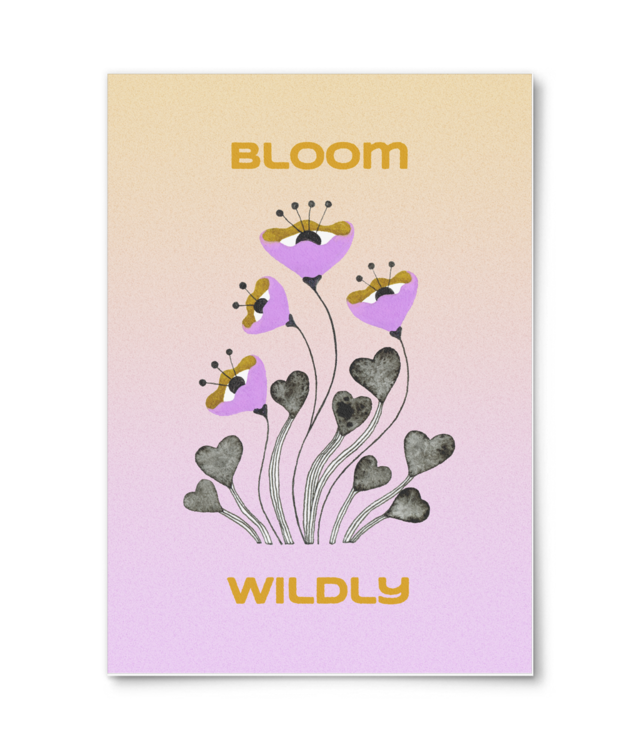 art print Dawn Dealers 4 - Bloom Wildly | William Turner - A4 Portrait