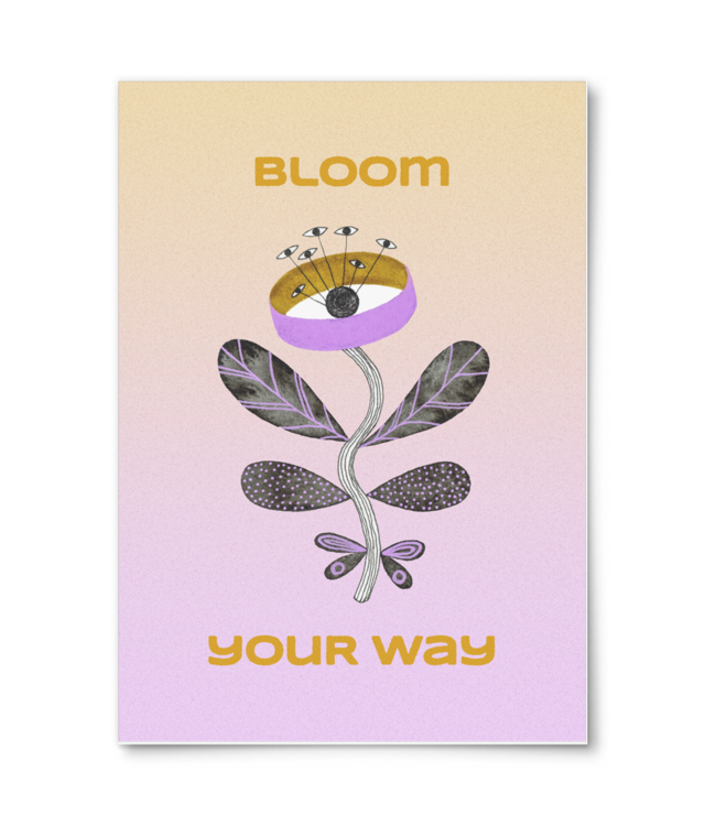 art print Dawn Dealers 6 - Bloom Your Way William Turner | A4 Portrait
