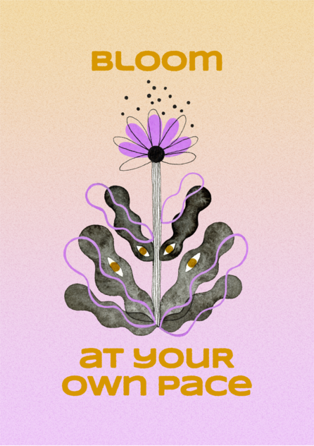 art print Dawn Dealers 1 - Bloom At Your Own Pace