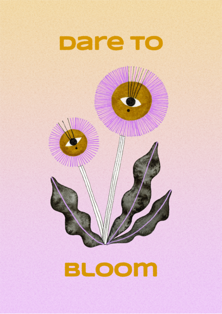 art print Dawn Dealers 5 - Dare To Bloom 