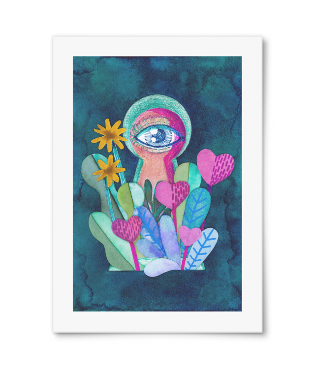 secret garden A4 William Turner | A4 Portrait