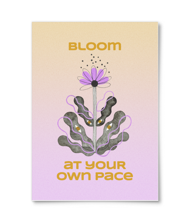 art print Dawn Dealers 1 - Bloom At Your Own Pace William Turner | A4 Portrait