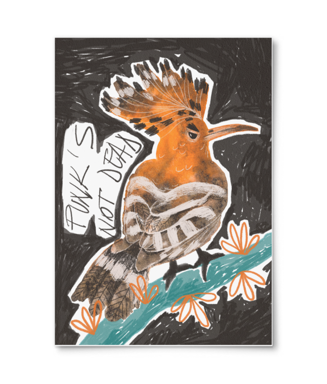 art print Pupaza Punk | William Turner | A4 Portrait