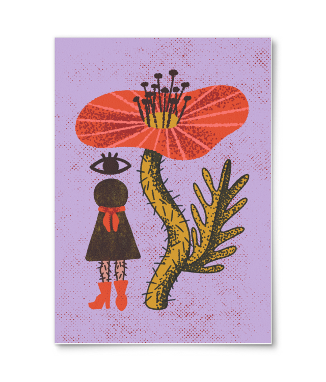 art print Poppy | William Turner | A4 Portrait