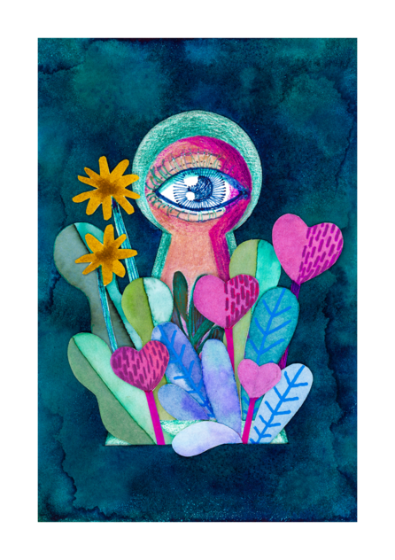 art print The Secret Garden
