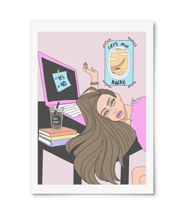 Wild at heart  Giclée Fine Art - Portrait | William Turner