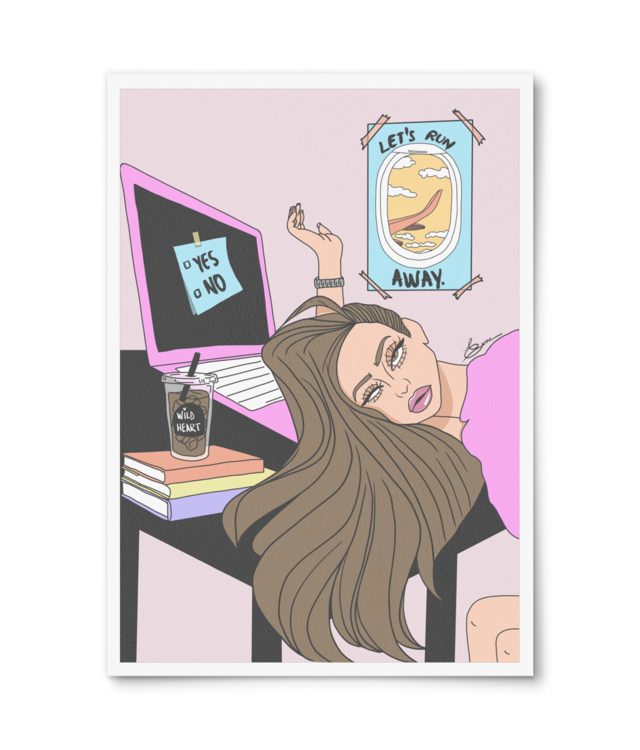 Wild at heart  Poster Premium - Portrait | Photo Matt Fibre 200