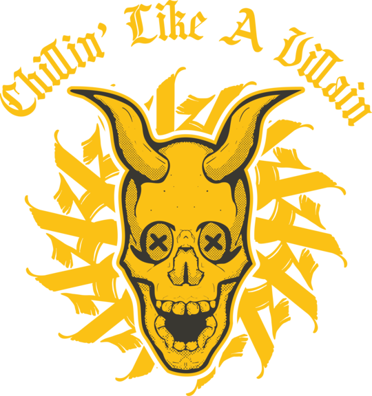 Chillin' Like A Villain  - Skull