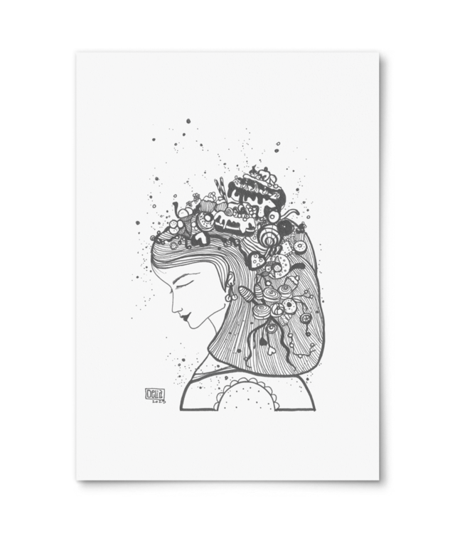 Sweets Lady Giclée Fine Art - Portrait | William Turner